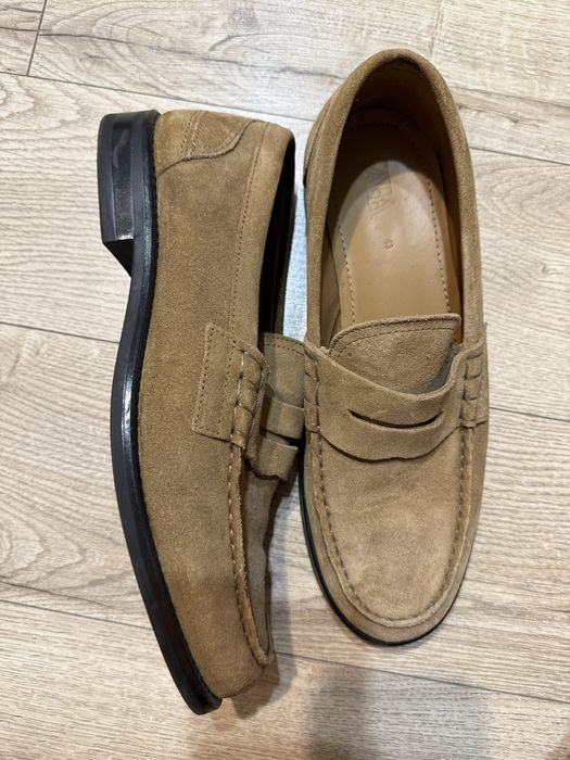 Pantofi ZARA din piele intoarsa.