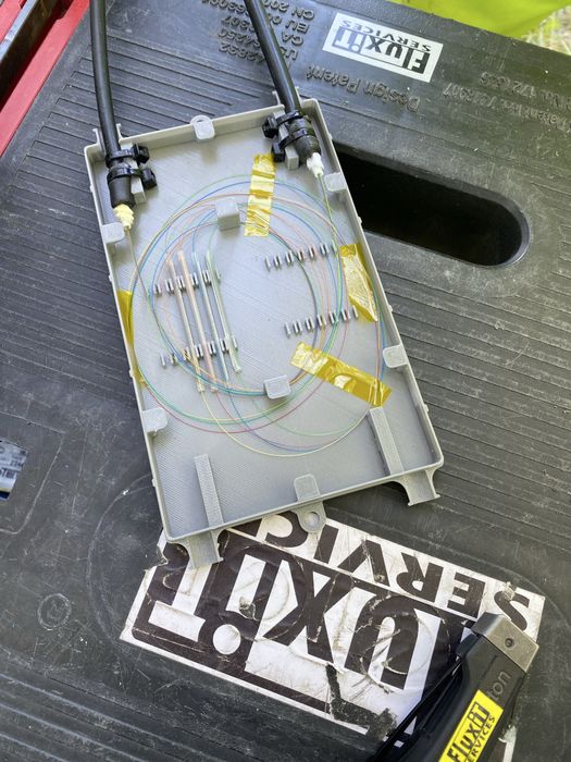 Jonctiune fibra optica