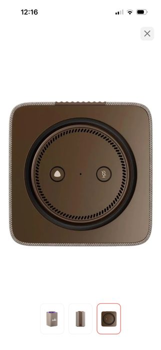 Станция Яндекс Алиса Макс (max) Бежевая