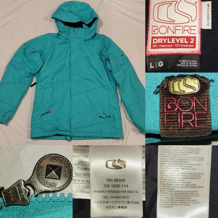 Costum BONFIRE 15.000mm M/L dama fete snowboard munte iarna schi ski