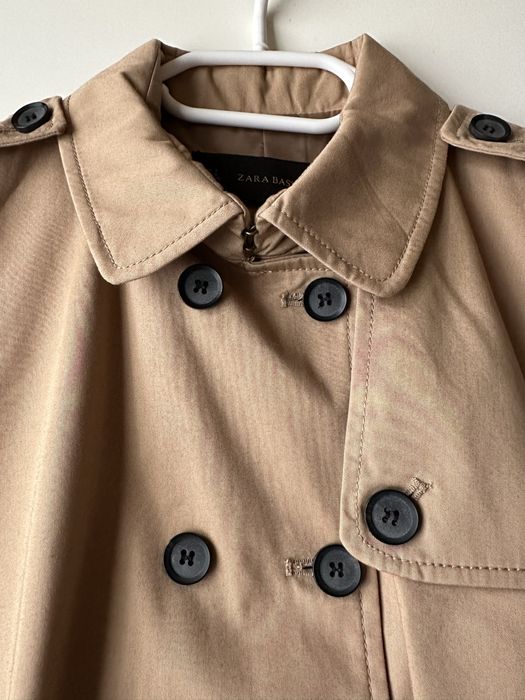 Zara trench scurt, nou