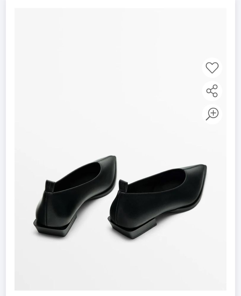 Massimo Duttie limited edition балеринки