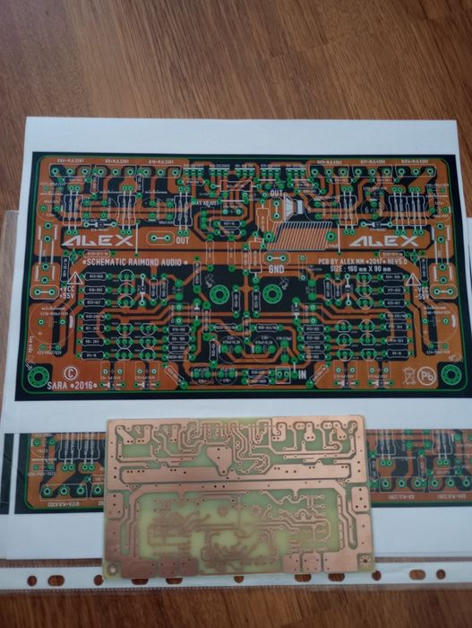 Vand cablaje imprimate PCB pentru Amplificatorul Sara Audio 2016