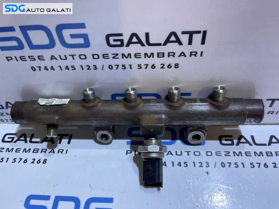 Rampa Presiune Injectoare cu Senzor Regulator Nissan Qashqai 1.5 DCI 2007 - 2014 Cod 8200397346 H8200296867 8200296867 A2C20001221[S0292]