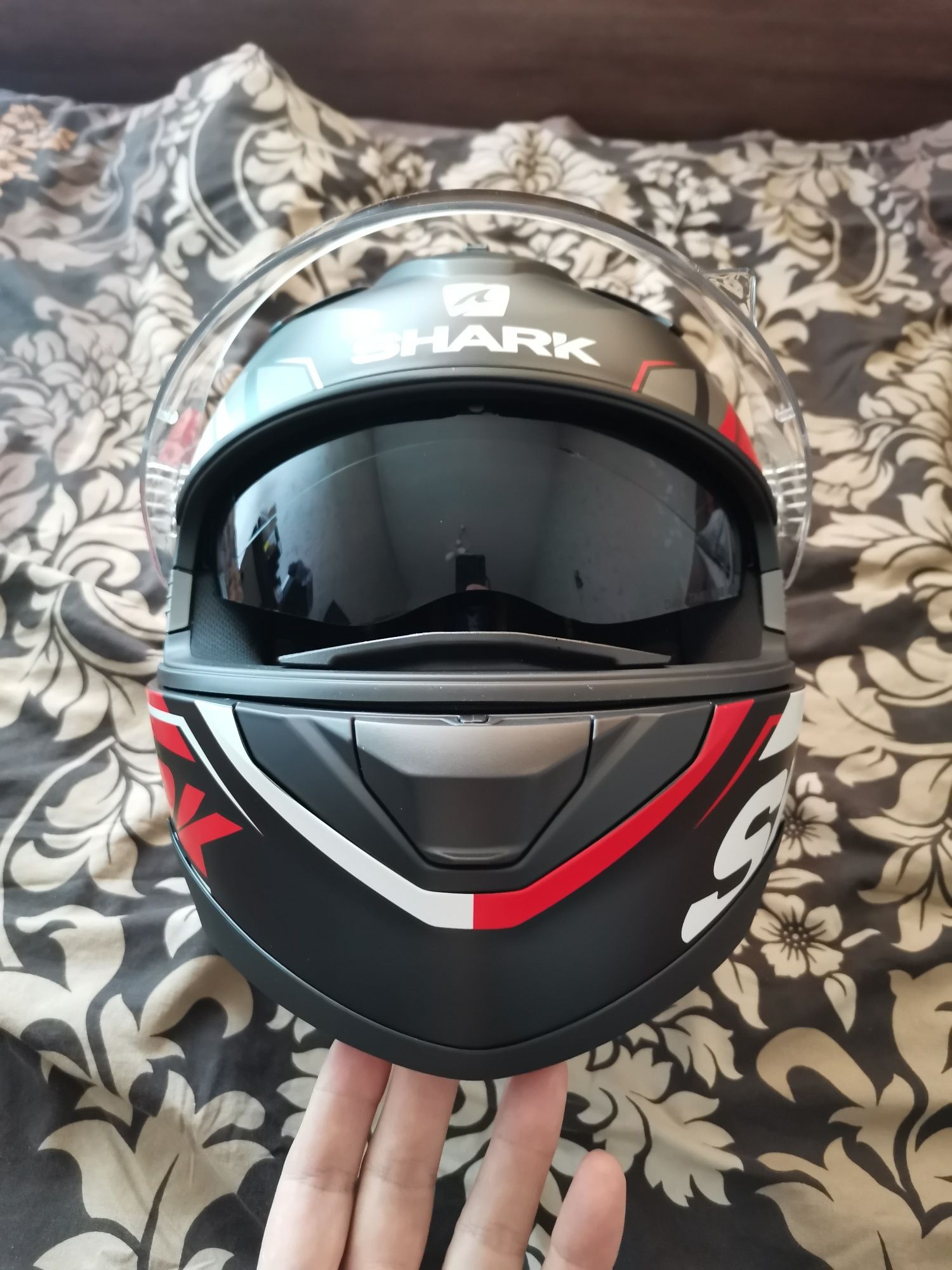 Нова каска за мотор Shark Ridill 1.2 Nelum