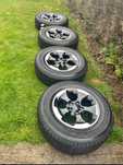Set 4 jante R18  cu anvelope Bridgestone dueler ht 840