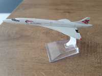 Macheta metalica de avion British Airways Concorde | Decoratie