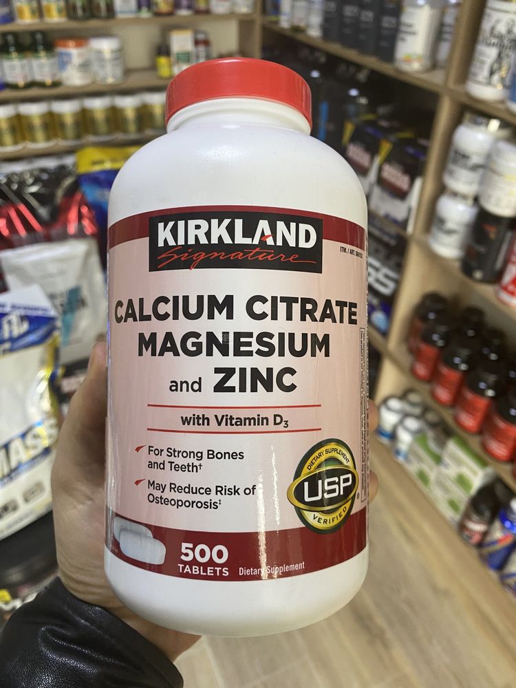 Calcium magnesium zinc D3 500 таб