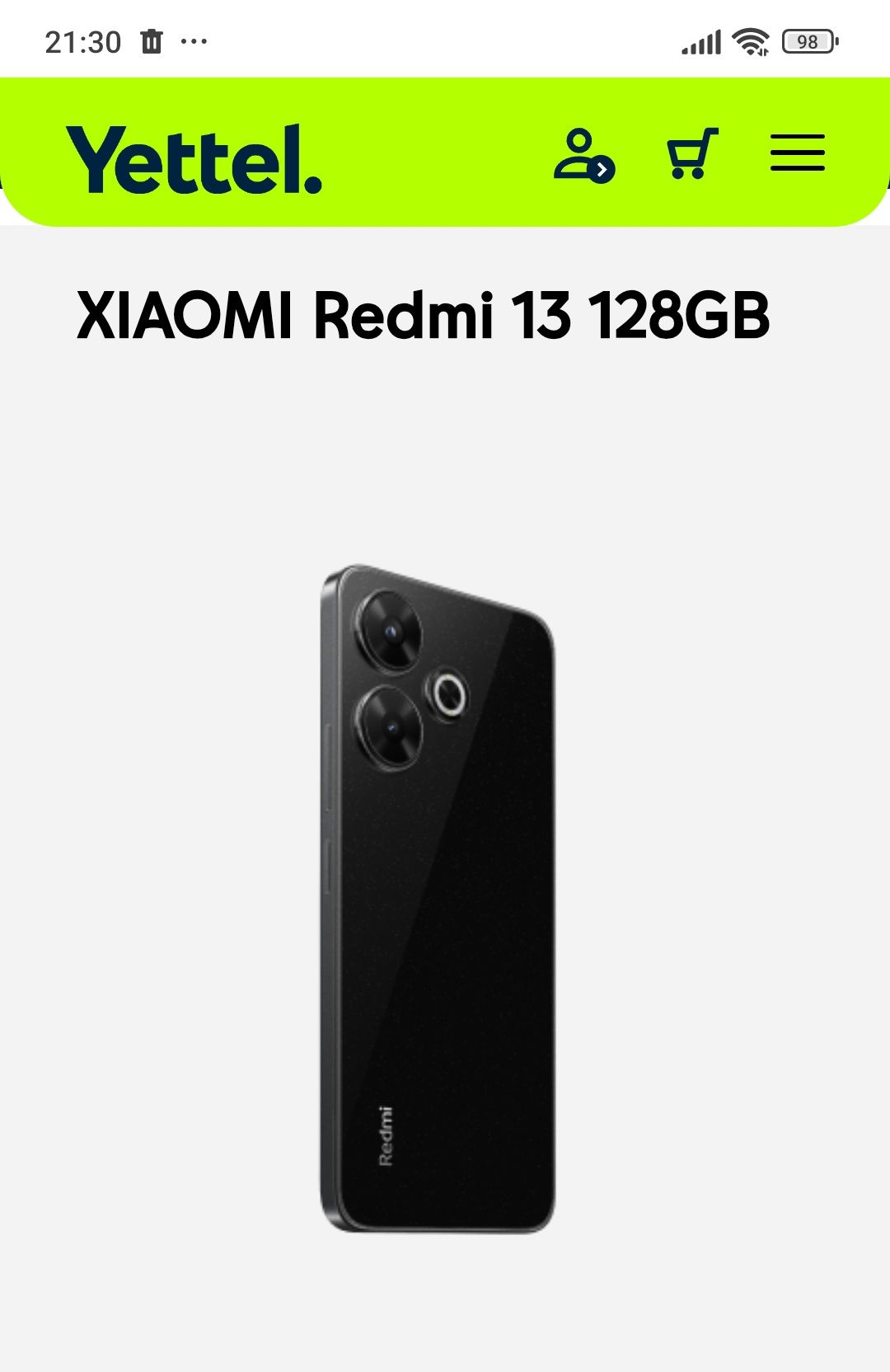 Redmi 13 128gb 6gb RAM