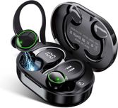 Безжични слушалки, AOTONOK C16 Bluetooth 5.3 ,стерео,LED сензорни,