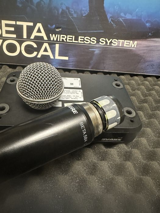 Vand microfon SHURE 58A / BLX4 K3E