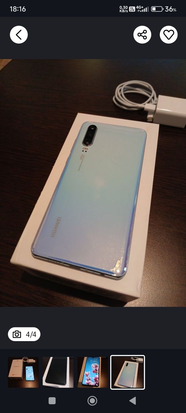 Schimb Huawei p30 în stare impecabila