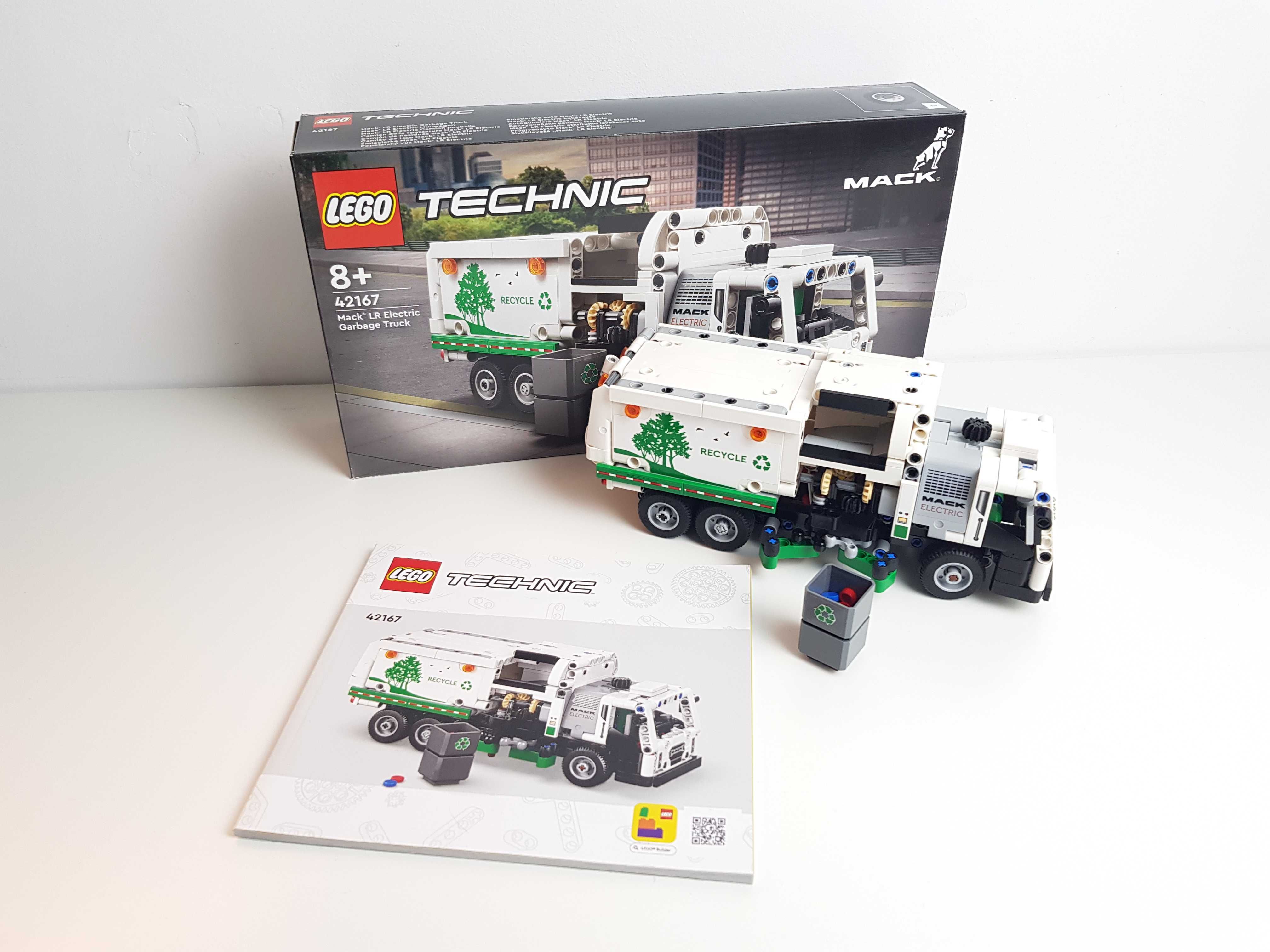 Vand LEGO Technic 42167: Mack LR Electric Garbage Truck (2024)
