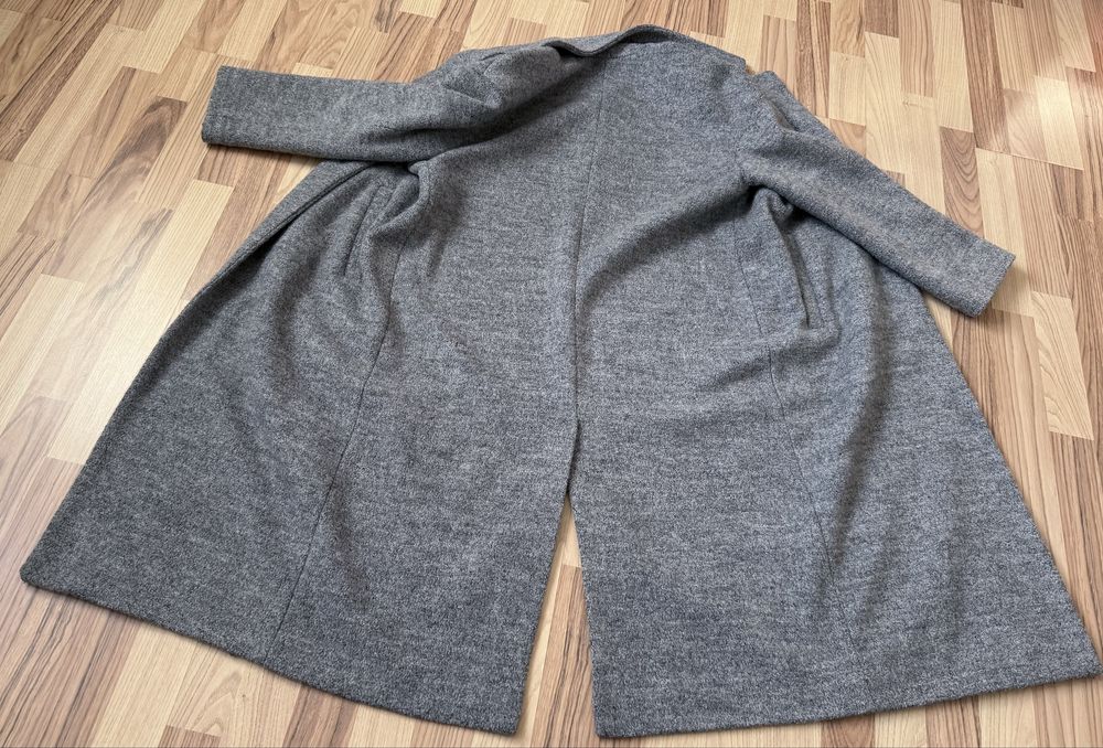 Palton lung oversize gri – Colin’s (mărimea XS, potrivit până la L)