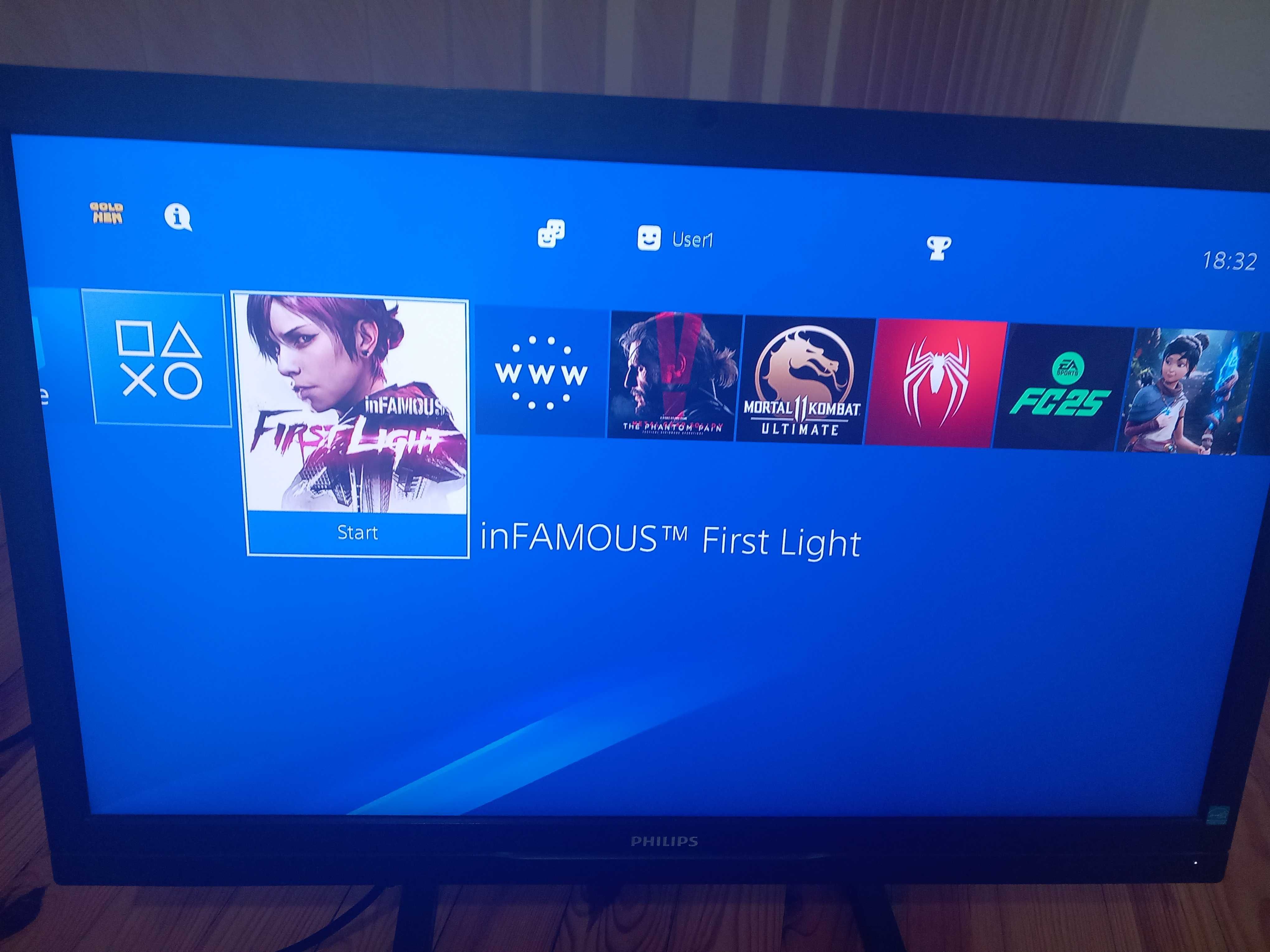 PS4 500GB cfw hen 9.03