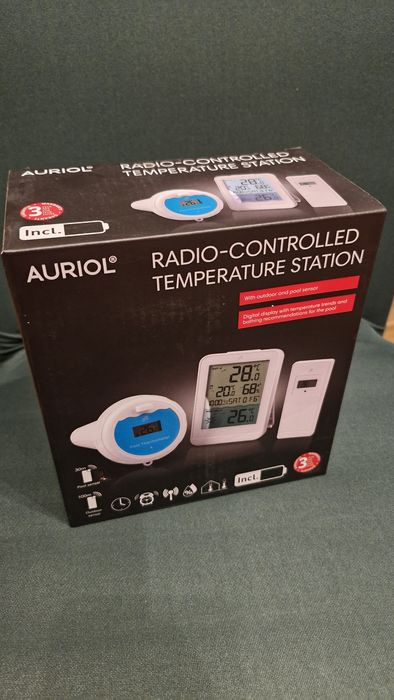 Vind Statie Meteo AURIOL cu 2 senzori