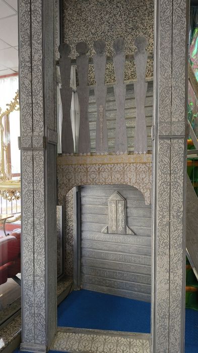 Дървен замък за двор и градина