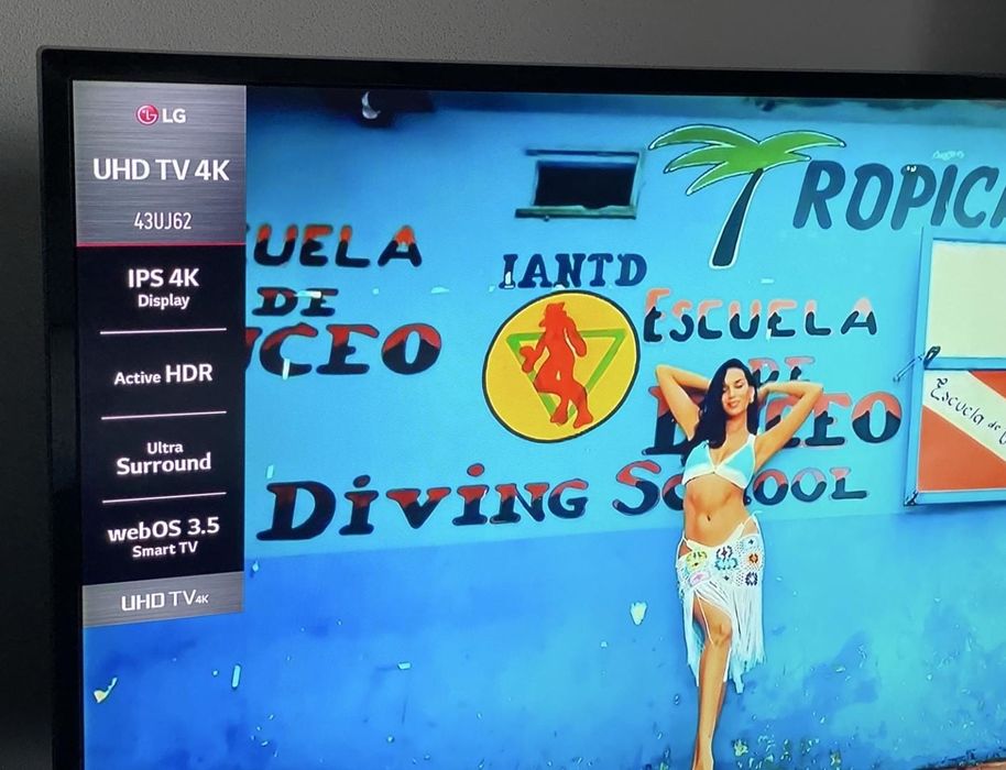 Vând Televizor LED Smart LG, 108 cm, 43UJ620V, 4K Ultra HD, Clasa A