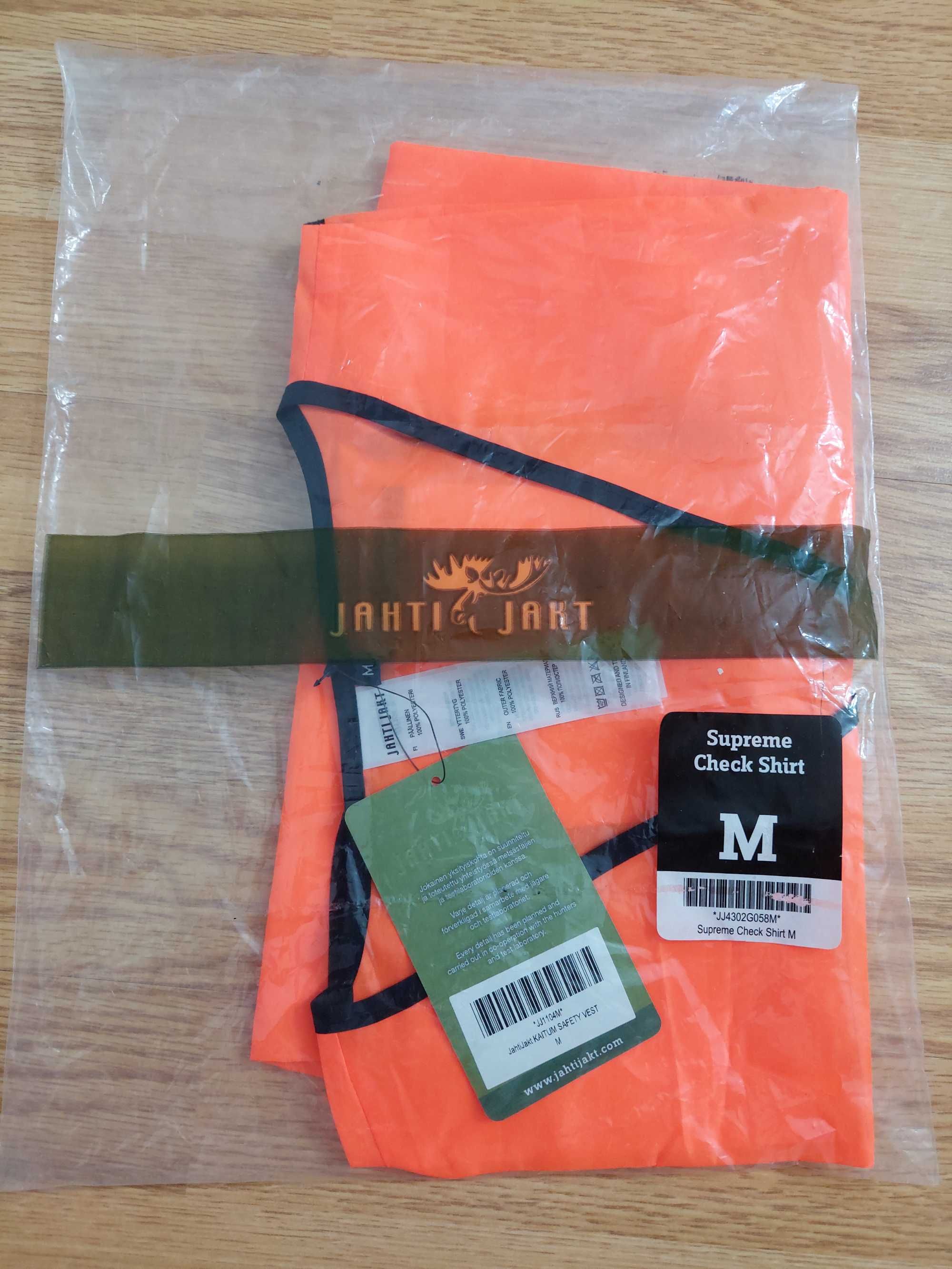 JAHTI JAKT Kaitum Orange Safety Vest