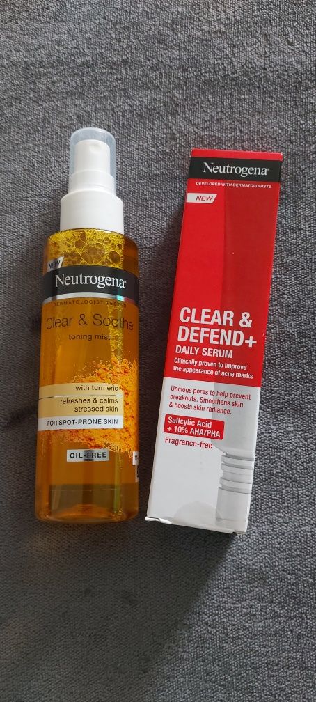 Set spray si ser Neutrogena