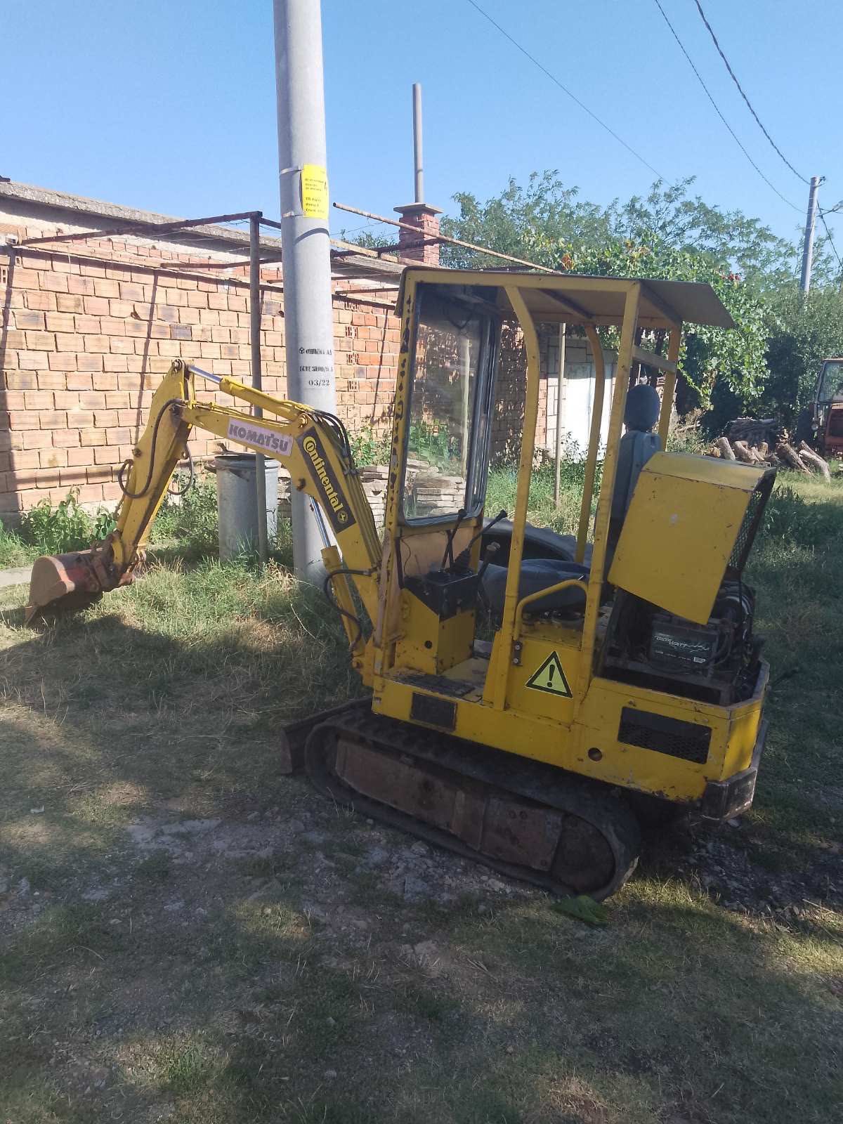 Верижен багер Komatsu