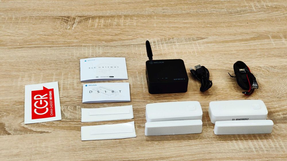 WELOCK WIFIBOX3 Gateway Wifi Bridge with Two Door Sensor