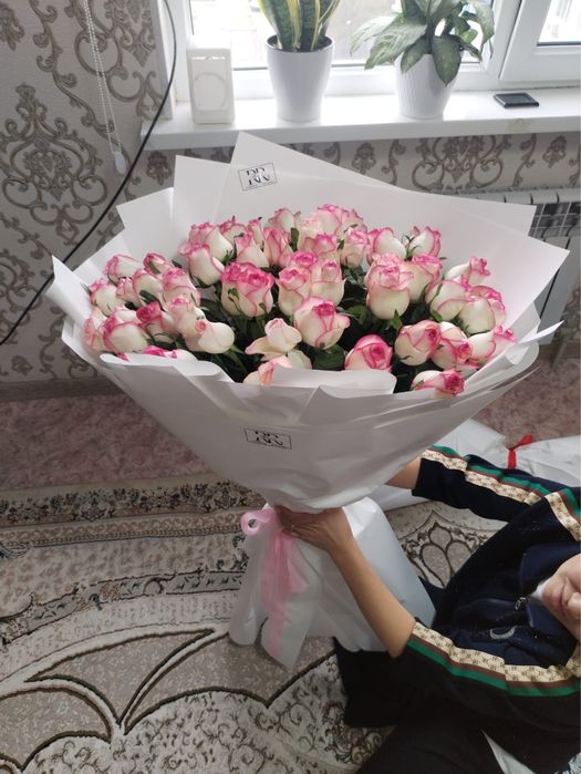 Свежий гулдер 51 шт голландский роза