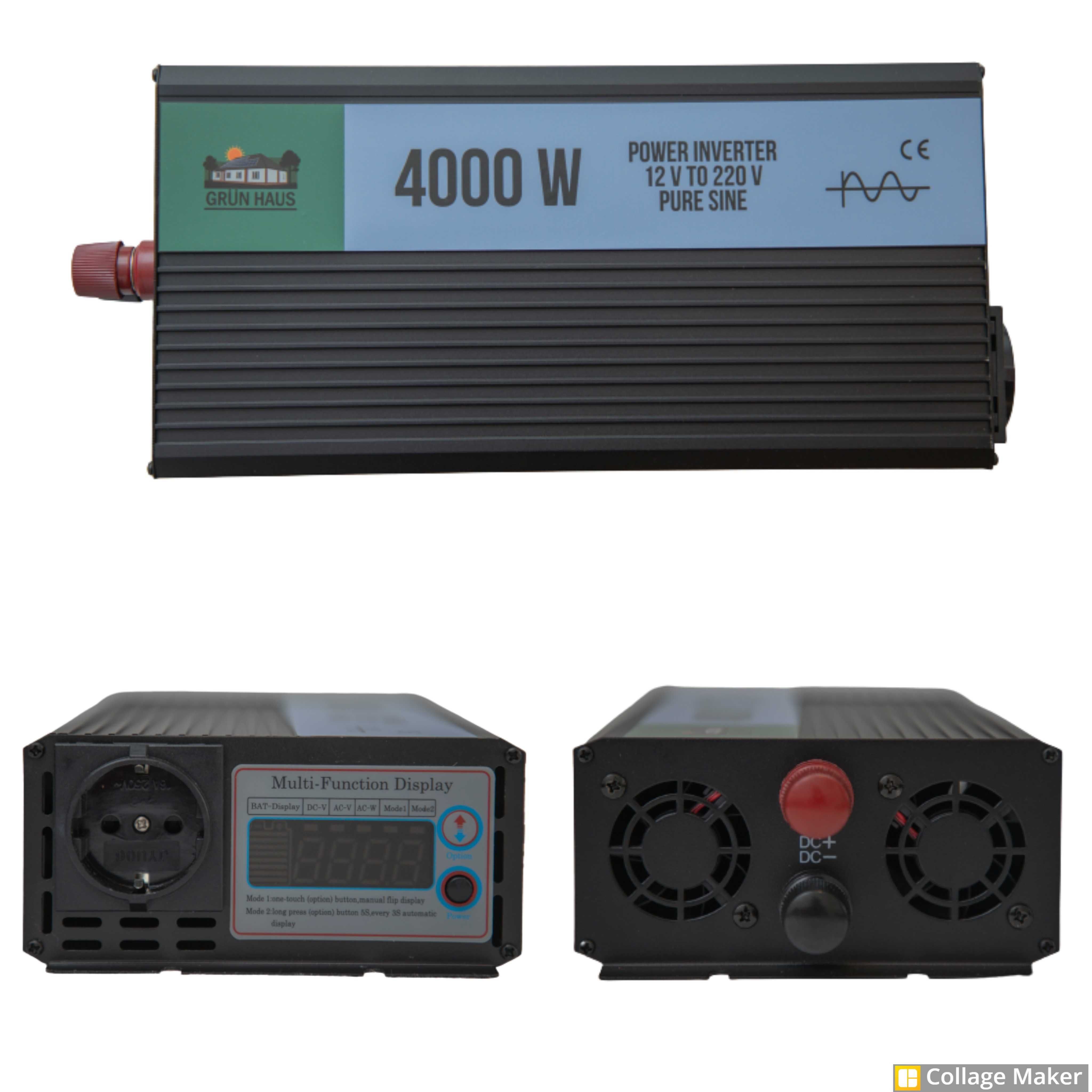 INVERTOR Sinus Pur 2500W_3000W_4000W_5000W_6000W_8000W_10000W, 12V/24V