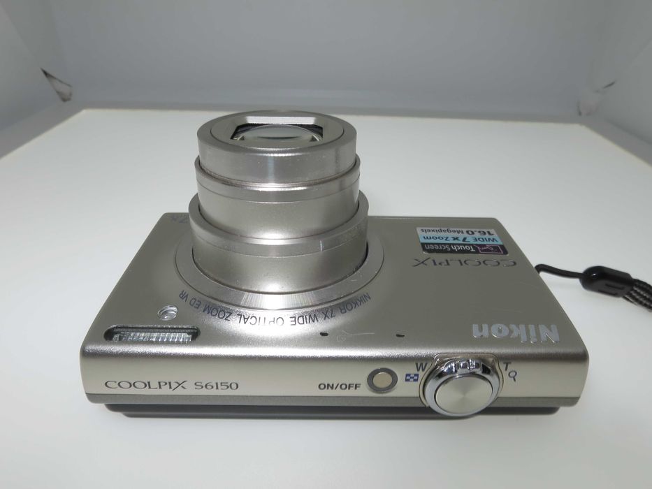 Nikon Coolpix S6150 компактен цифров фотоапарат тъч скрин мини камера