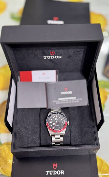 Vand Tudor Black Bay GMT Pepsi