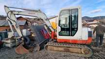 Excavator - TAKEUCHI TB 145 + 5 Cupe+Picon+cupla rapida+Set Senile