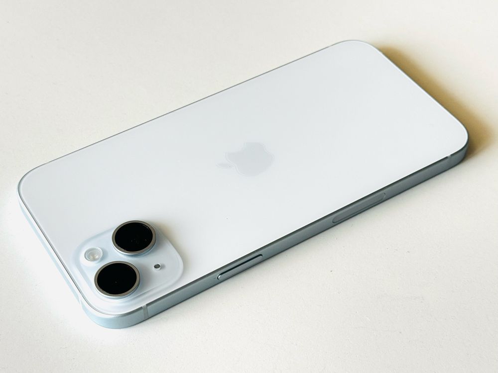 НОВ! Iphone 15 Plus 128GB Blue 100% Батерия! Гаранция