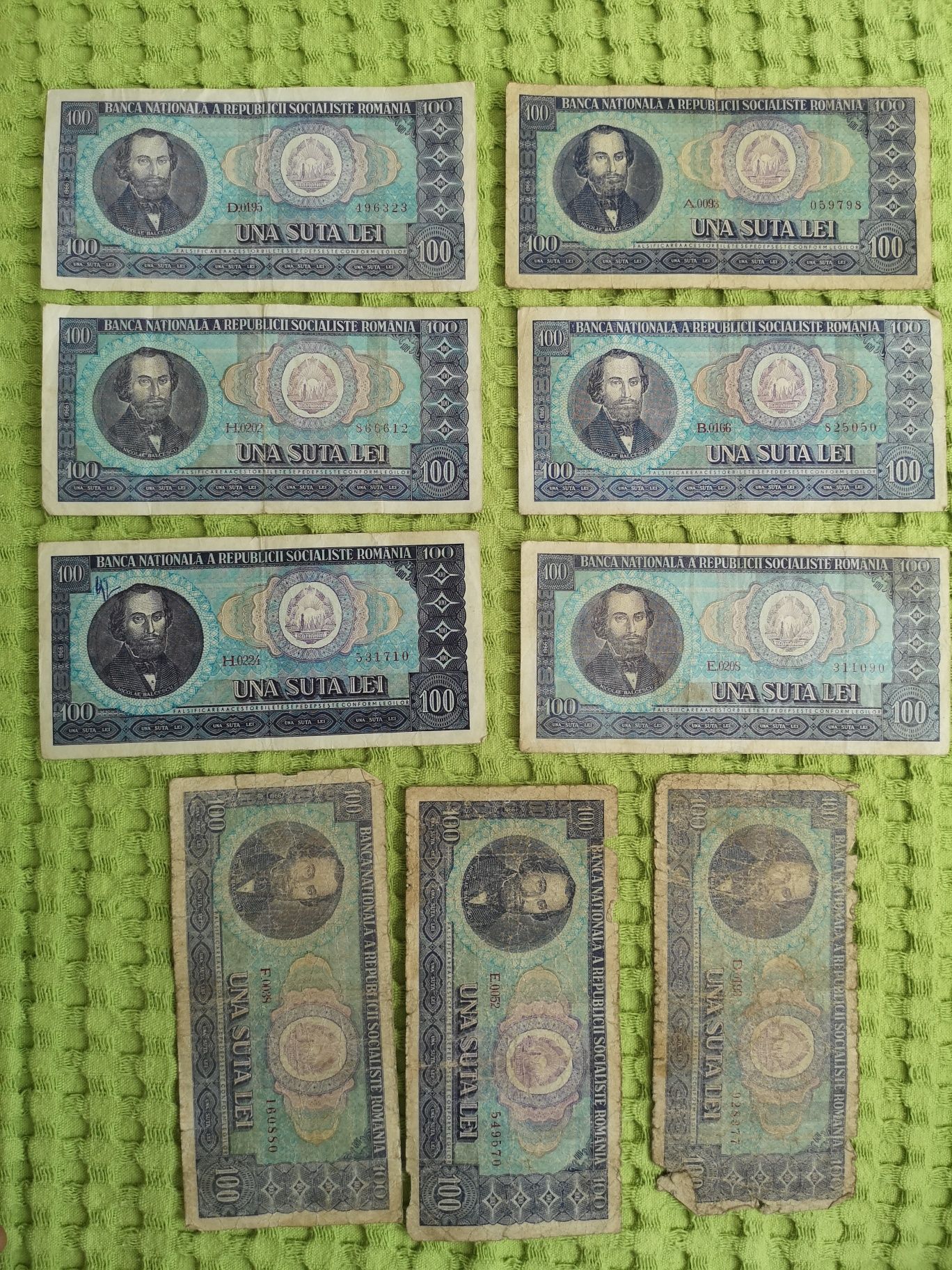 Vand bacnote 100lei din anul 1966