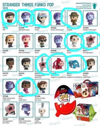 Kinder joy strangee things киндер осд обмен или покупка