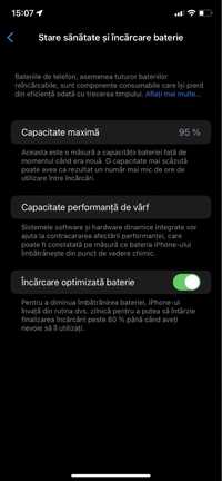 Vând iPhone 11 95%bateria
