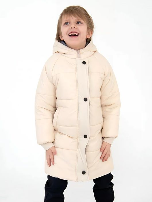 Детская куртка 3-9 лет пуховик детский для девочек и мальчиков зимний