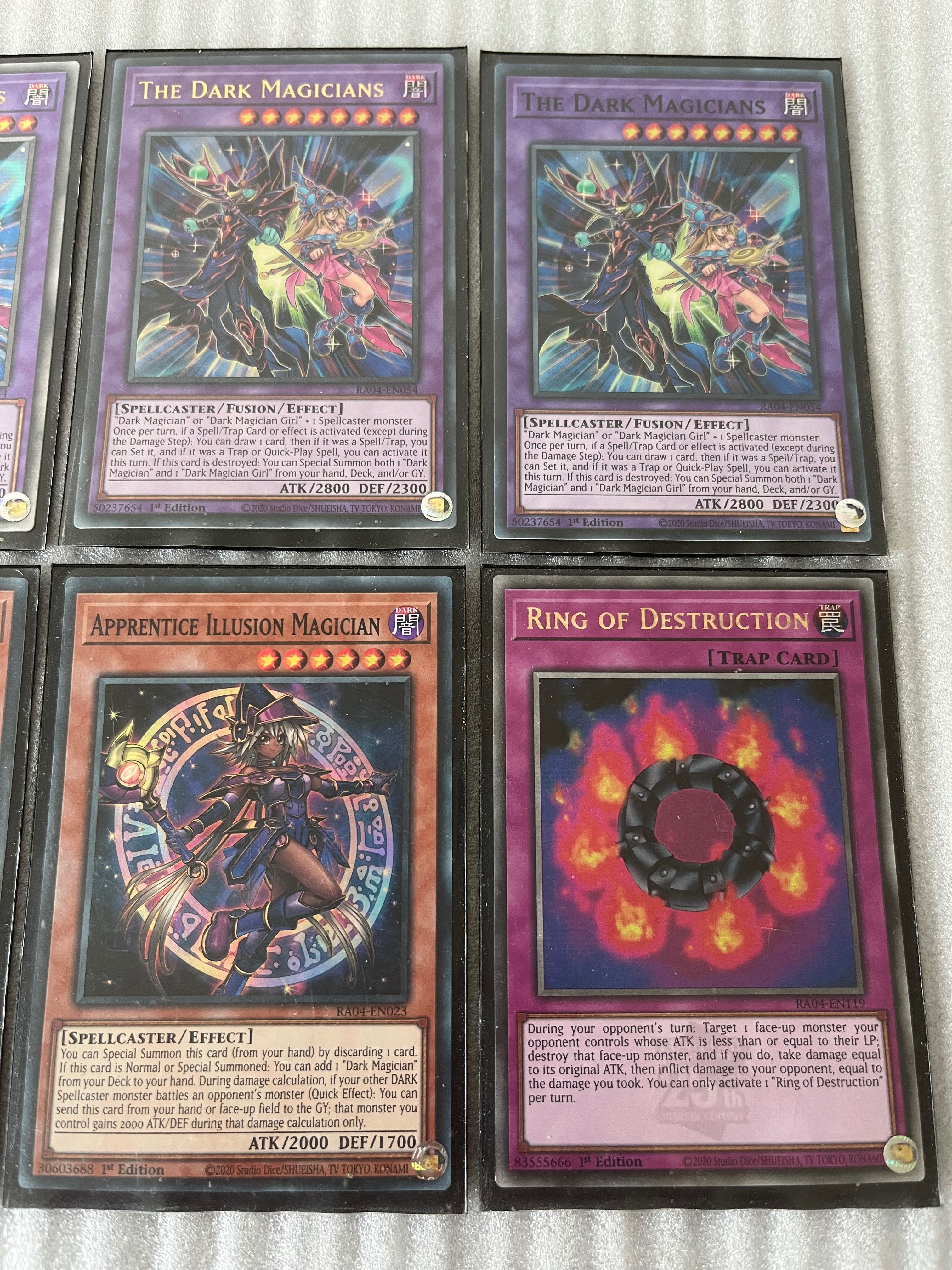 Yu-gi-oh Dark Magicians Yugioh карти Stampede