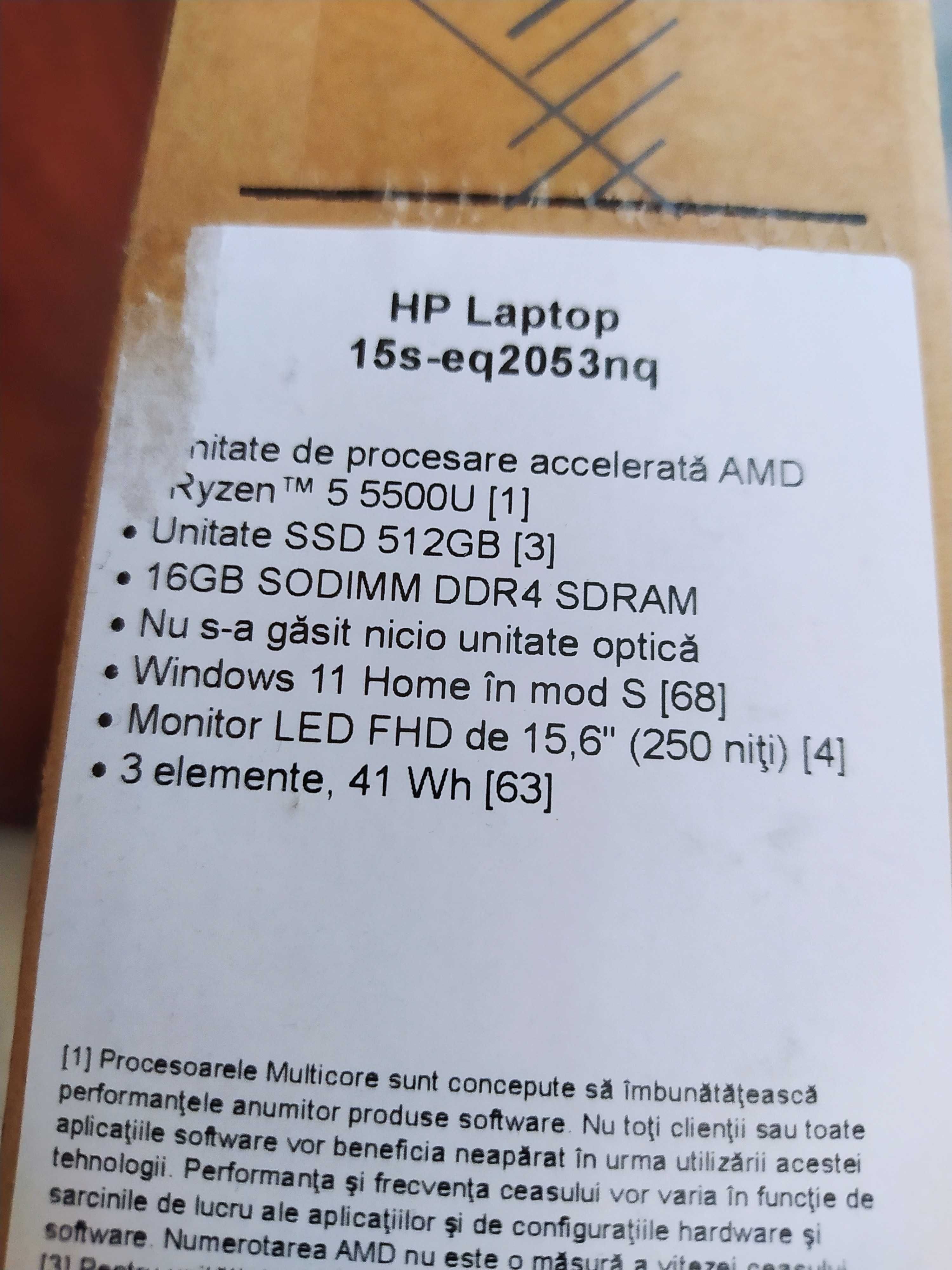Лаптоп HP rebakрам16, хард 512ssd