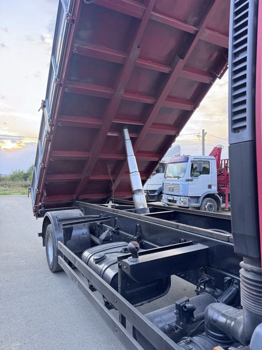 Man TGL 12.210 basculabil pe trei parti OMOLOGATĂ