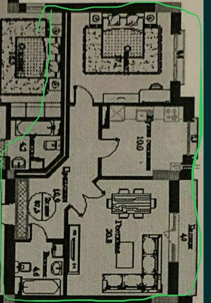 Barocco 2/3/5 Новомоссковская 67м2