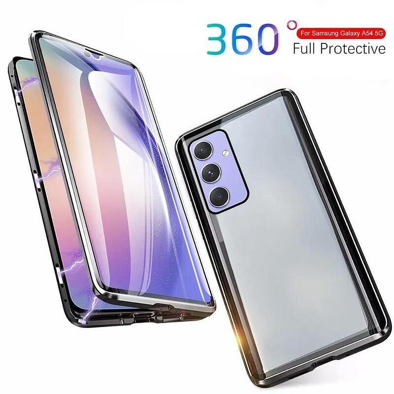 Двоен Магнитен Кейс за Samsung Galaxy A15 A24 A35 A55 A14 A34 A54 A13