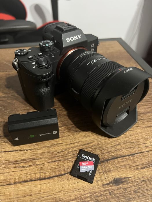 Sony a A7 iii ca Nou. 8784 de cadre in 3 ani.