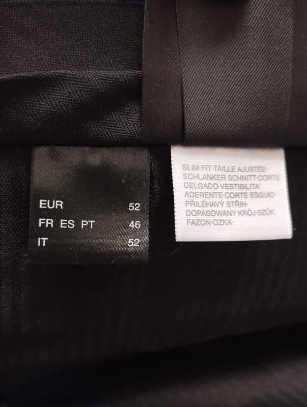 Pantaloni bleumarin de costum Angelo Litrico