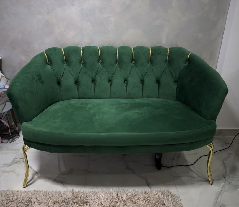 Vand canapea verde smarald, noua !