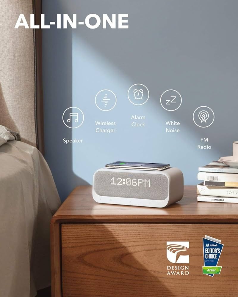 Портативная акустика Anker SoundCore Wakey All In One