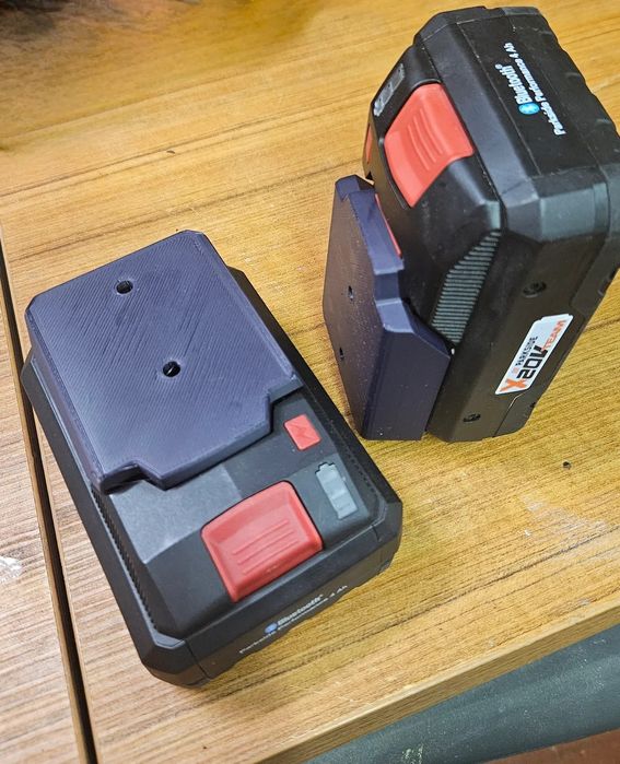 1+1 GRATIS - Suport acumulator Parkside X20v Team