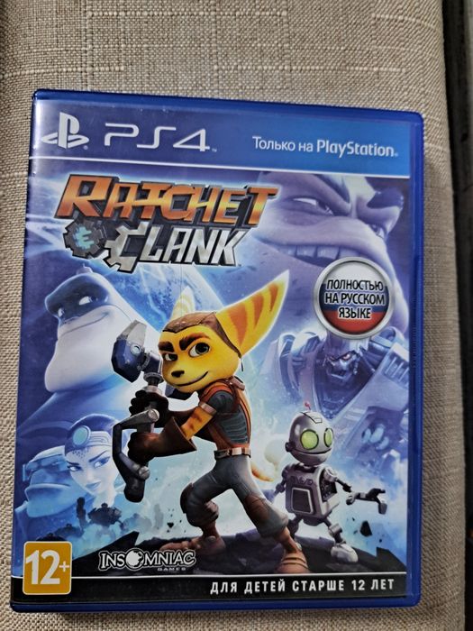 Диск на PS4 Ratchet сlank