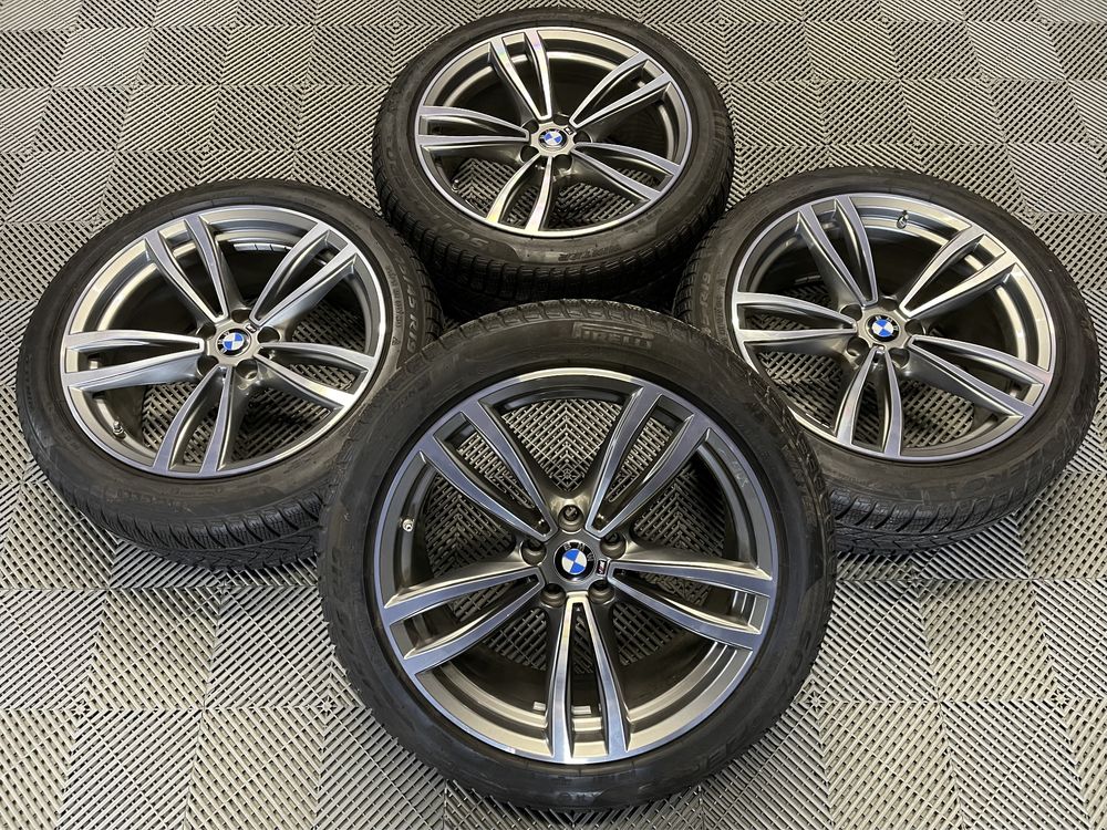 Set Jante 245/45R19 ca NOI 5X112 Originale BMW Seria 6 7 G11 G12 G32 M