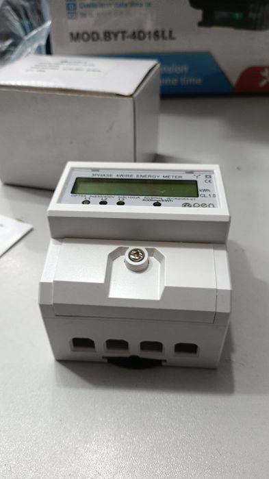 Счётчик электроэнергии мини Маленький компактный 3 фазный учочик