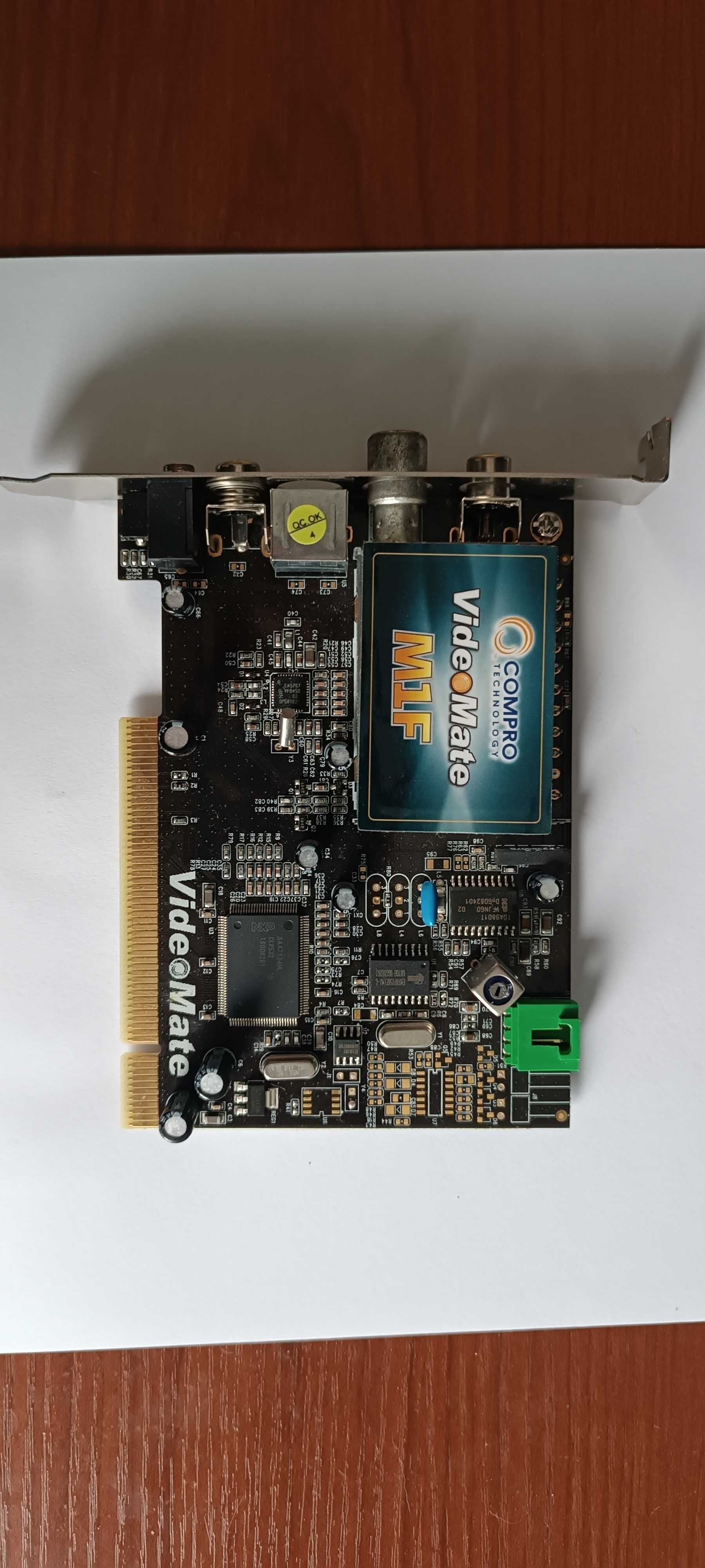 TV Tuner PCI Analog TV/FM Card  Remote Control M1F